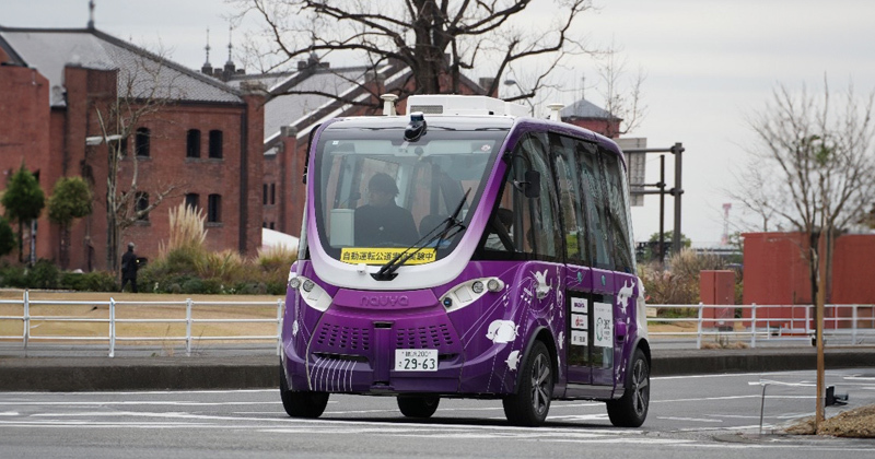 YOXOフェスでの自動運転実証実験01
