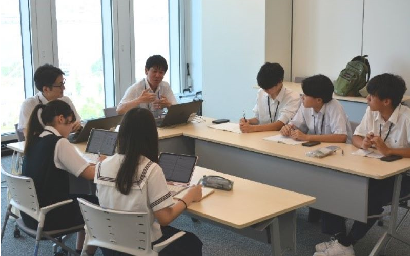 高校生の団体「DX students」さんから取材いただきました